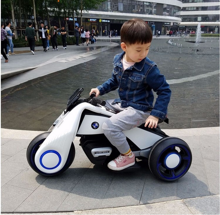 xe máy điện trẻ em babykid